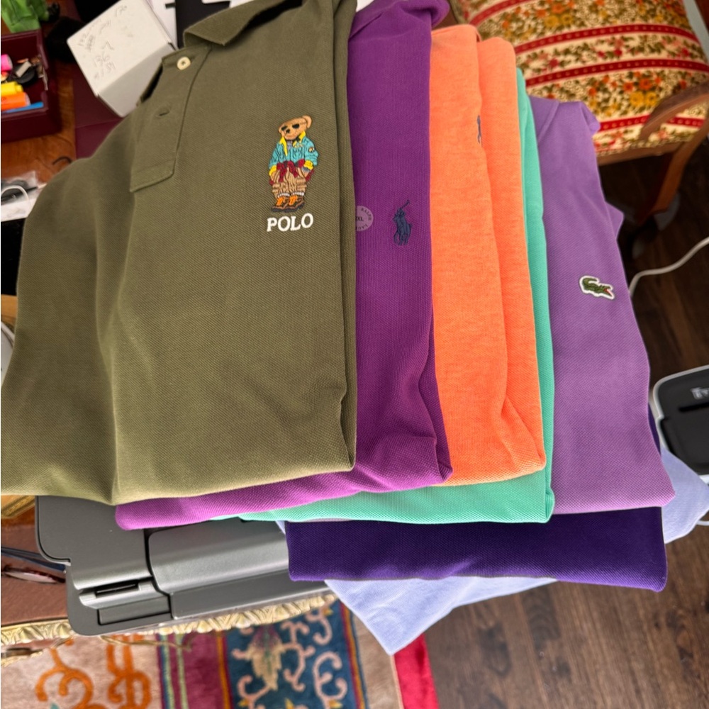 POLO Ralph Lauren XXL SHIRTS bundle of 7 , different colors